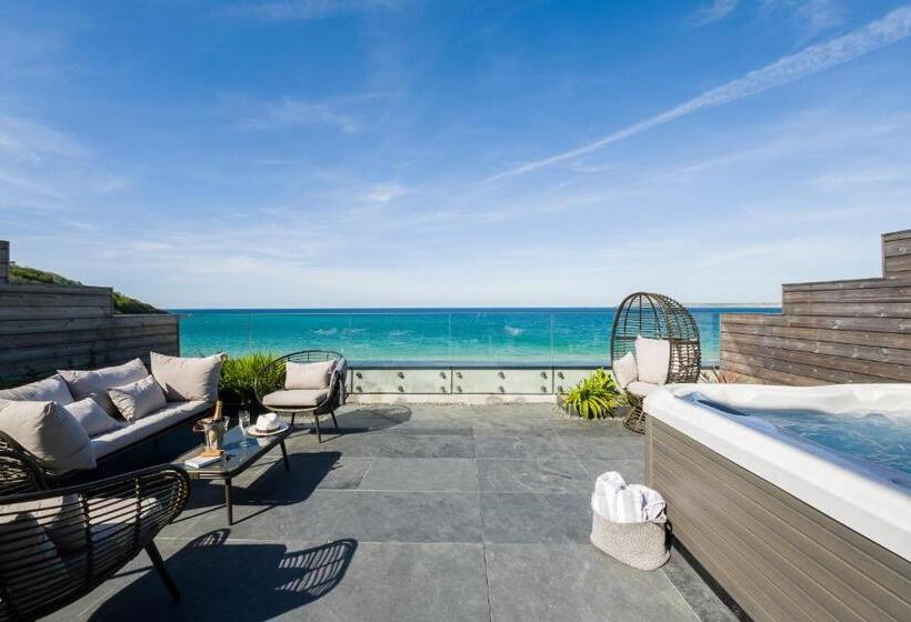 Вилла 1 Спальня Вид на Море, Carbis Bay And Spa