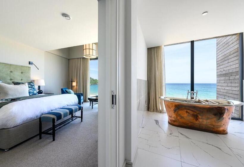 Вилла 1 Спальня Вид на Море, Carbis Bay And Spa