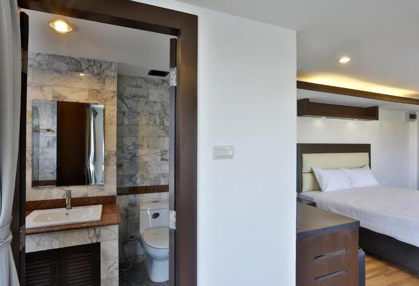 Büyük Çift Kişilik Yataklı Lüks Oda, Initial Hua Hin   Sha Plus