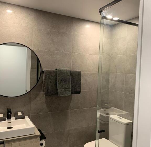 キングサイズベッドのデラックスルーム, Jervis Bay Motel