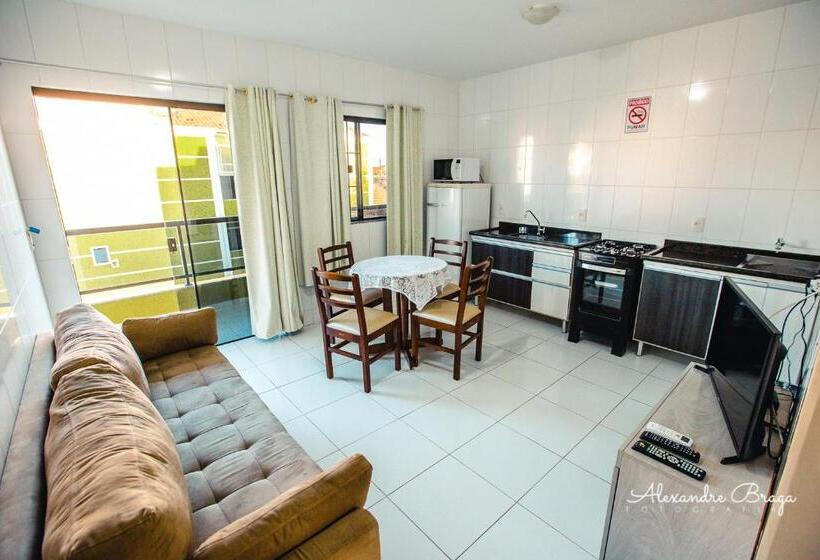 침실 1개 디럭스 아파트, Apartpousada Residencial Dos Reis