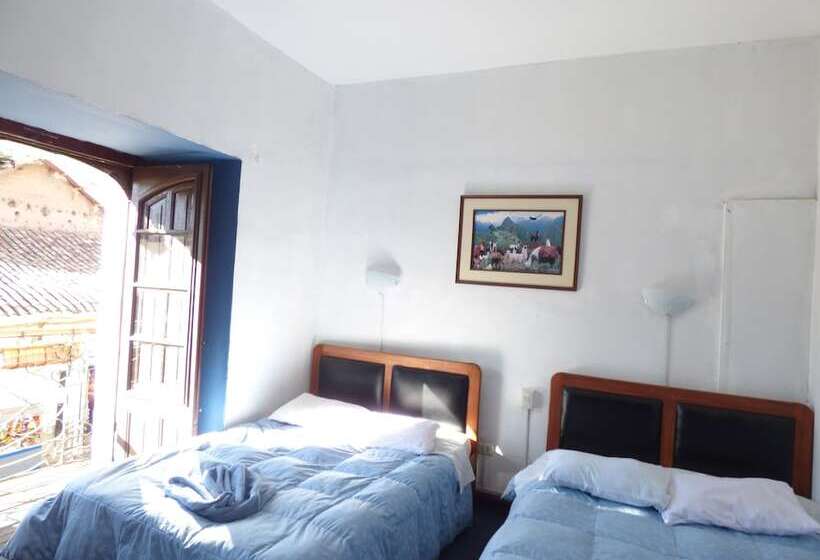 חדר סטנדרט עם מרפסת, Peruvian Hostal