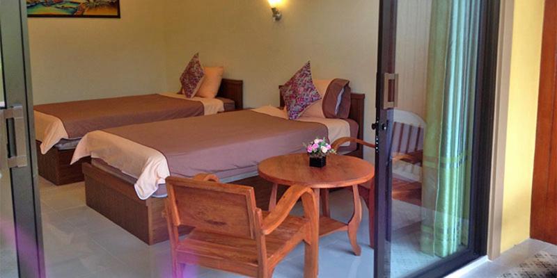 プールの見えるデラックスルーム, Baan Suan Villas Resort