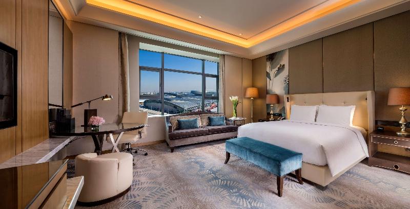 스탠다드 룸 킹사이즈 침대, Hilton Urumqi