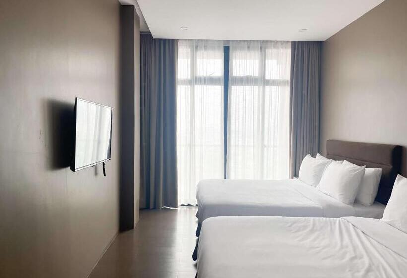 발코니가 있는 4인용 스탠다드 룸, Uphill Baguio Managed By Baguio Terra
