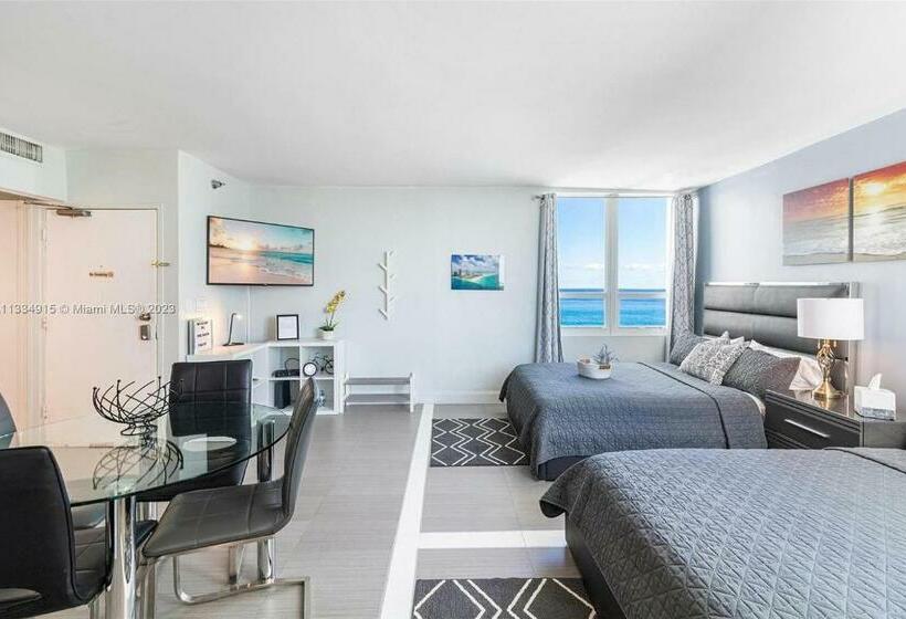 Escritório Estandar Vista Mar, 11th   Seven Heaven Miami  Unforgettable Ocean Front  Free Parking