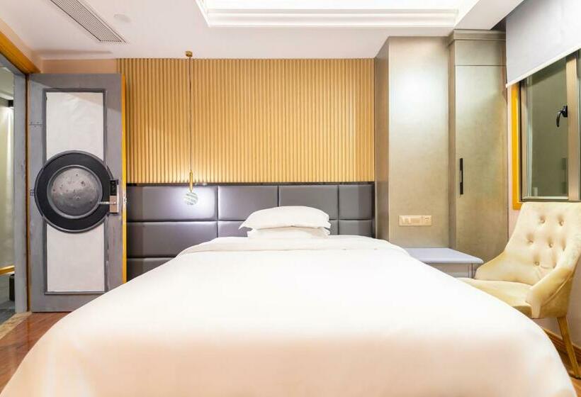 Номер Economy, Puzzle Hotel   Zhongshan 8th Road Chenjiaci Subway Station Branch