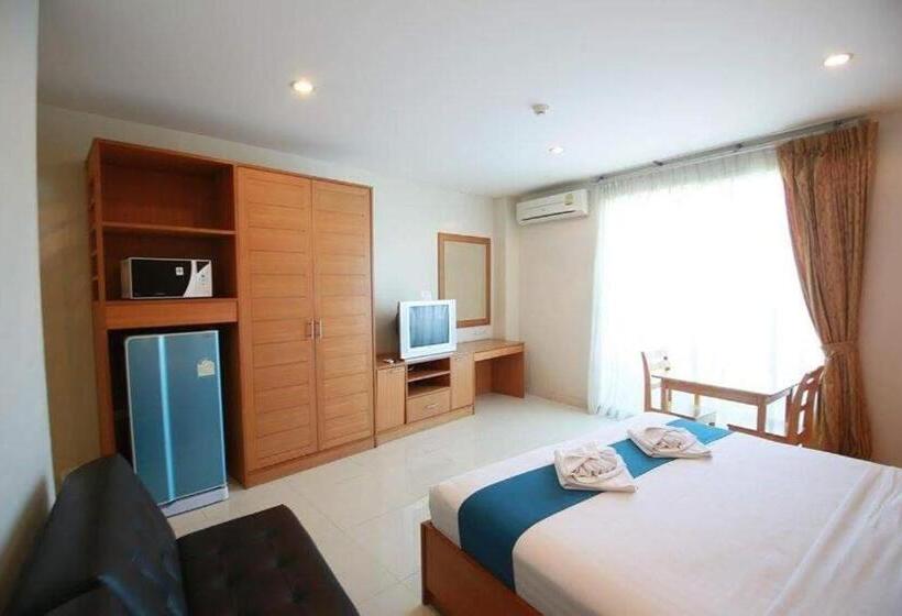 Quarto Deluxe com Sacada, The Icon Place 1 @ Central Pattaya