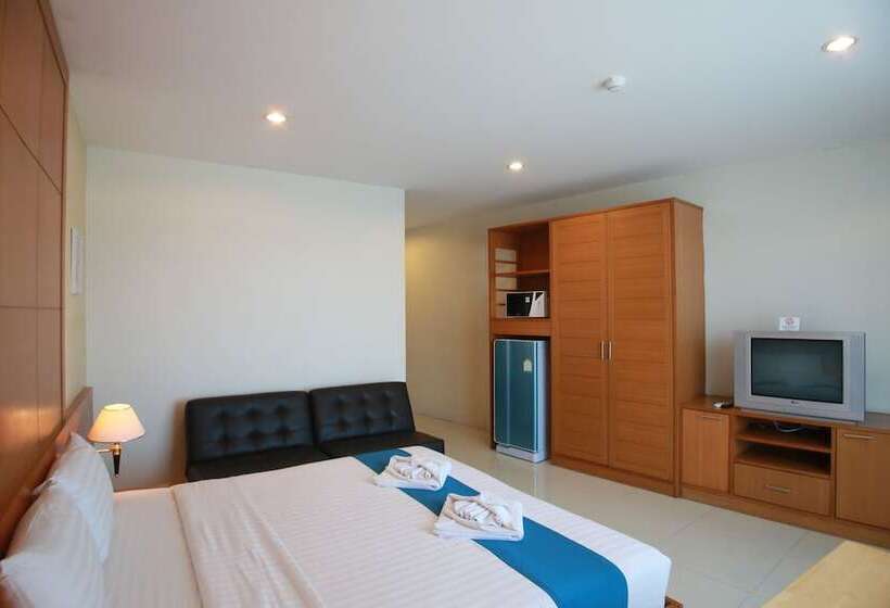 Quarto Deluxe com Sacada, The Icon Place 1 @ Central Pattaya