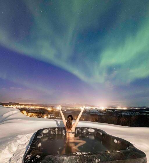 带1个卧室的豪华公寓, Aurora Borealis Observatory