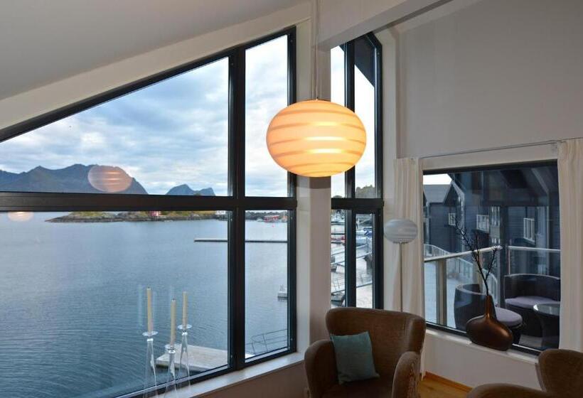 带2个卧室的套房, Hamn I Senja