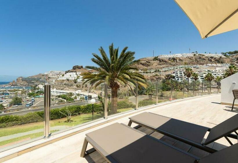 带有一个卧室和海景的高级公寓, Holiday Club Puerto Calma