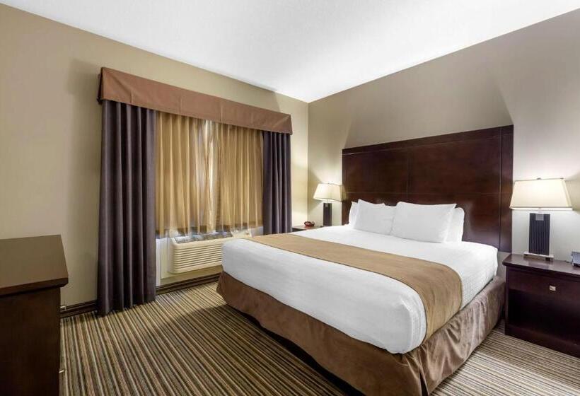 Люкс Кровать Кинг, Best Western Plus Fort Saskatchewan Inn & Suites