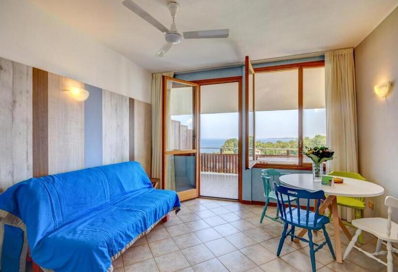 آپارتمان 1 خوابه با بالکن, Apparthotel San Sivino