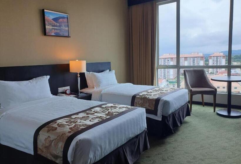 اتاق استاندارد با چشم‌انداز شهر, Pan Borneo Hotel Kota Kinabalu