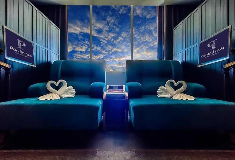 اتاق استاندارد با اتاق نشیمن, Pan Borneo Hotel Kota Kinabalu