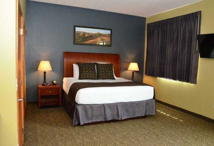 带大床的套房, Cobblestone Inn & Suites  Newton