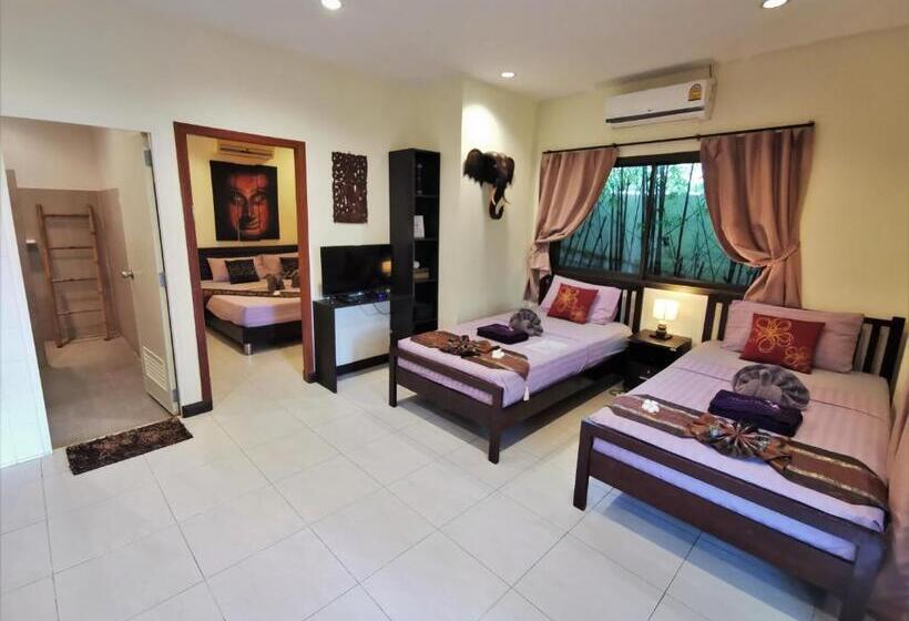 Villa Deluxe 1 Dormitório, Baan Sukreep Resort