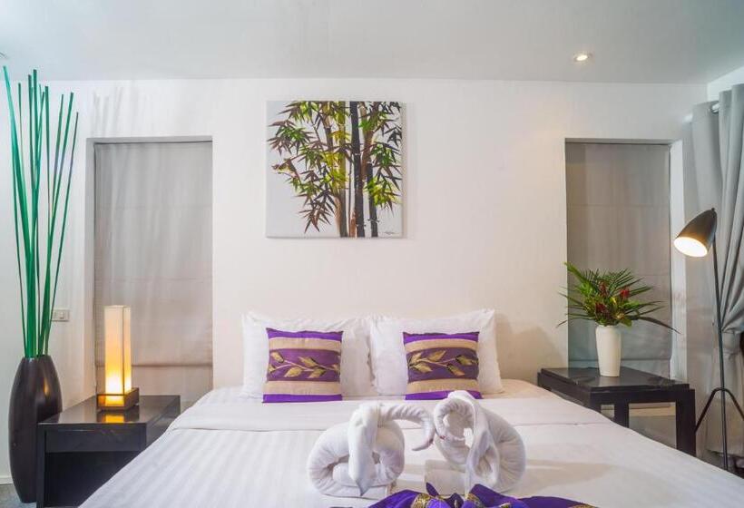 스탠다드 룸 바다 전망, Baan Bophut Beach Hotel Samui