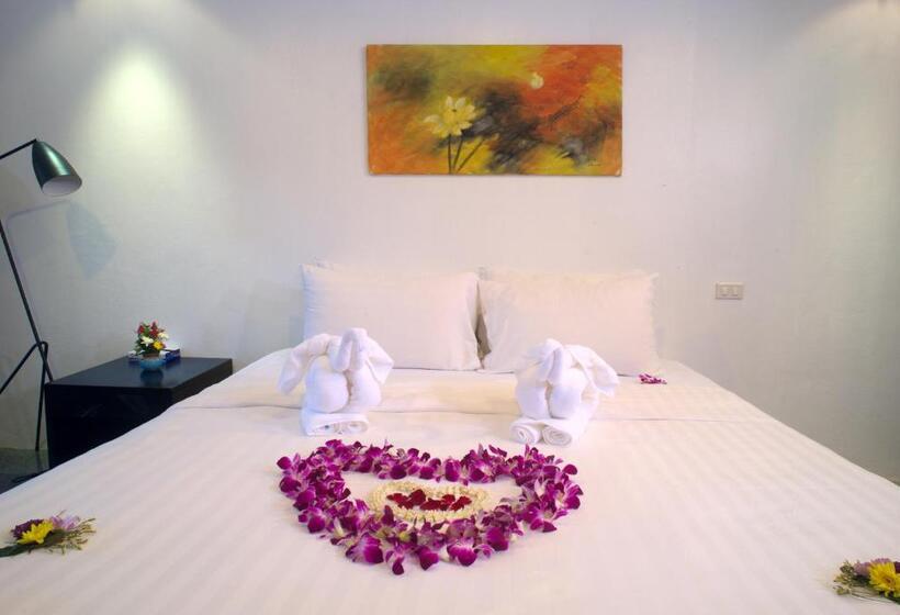 스탠다드 룸 바다 전망, Baan Bophut Beach Hotel Samui
