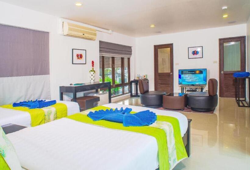 2 베드룸 디럭스 스위트, Baan Bophut Beach Hotel Samui
