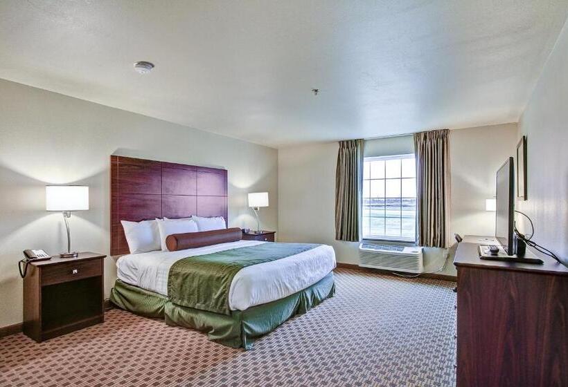 장애인을 위한 킹사이즈 침대 스탠다드 룸, Cobblestone Hotel & Suites Pulaski/green Bay