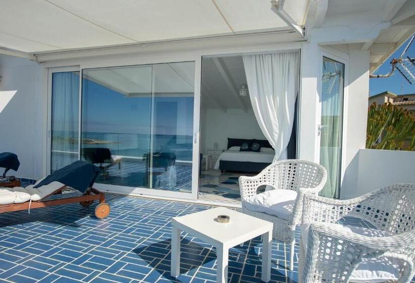 Полулюкс Одноместный с Террасой, B&b Mammaliturchi Scala Dei Turchi