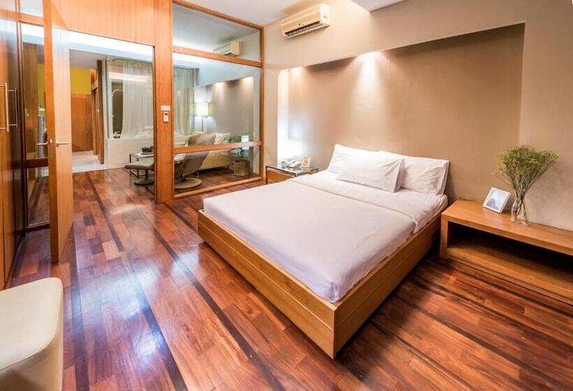 سوییت با چشم‌انداز کوه, Laemtong Serviced Apartment