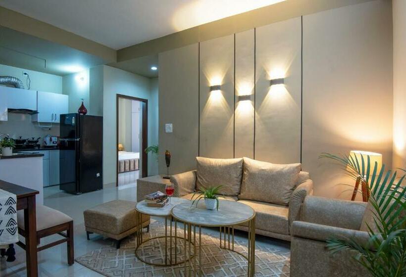 آپارتمان 1 خوابه, Serviced Apartment Near Medanta By Bedchambers