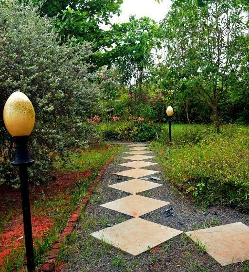 家庭房带园景, Paradise Quest Nature Farmhouse