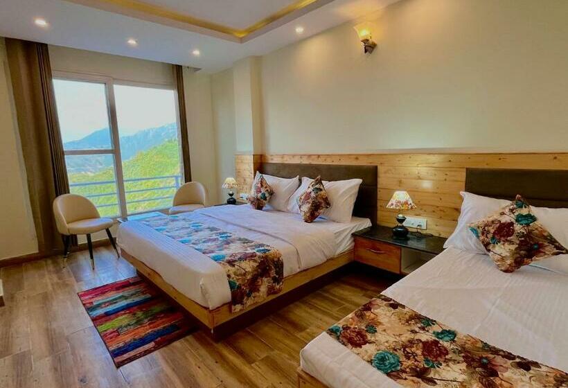 디럭스 룸, Pine Rock Mountain View, Mussoorie