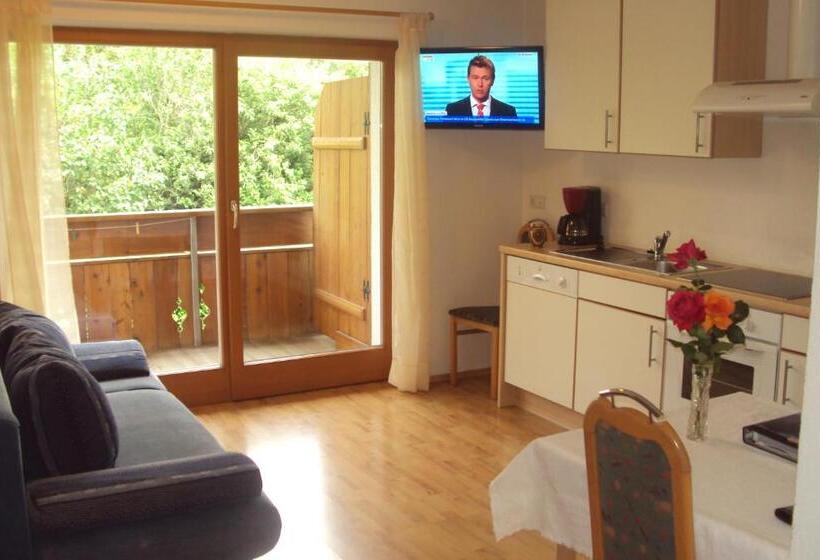 Апартаменты 2 Спальни с Балконом, Residence Klementhof