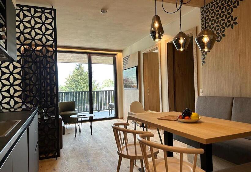 Апартаменты 1 Спальня Вид на Бассейн, Residence Sägemühle