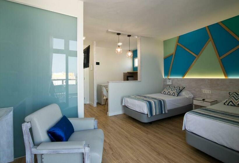 חדר סופריור עם טרסה, Aparthotel Idafe