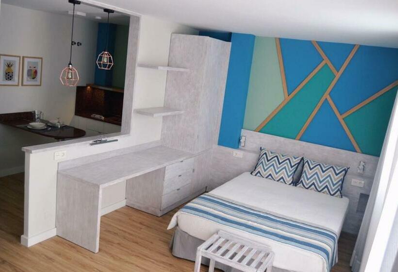 חדר סופריור עם טרסה, Aparthotel Idafe