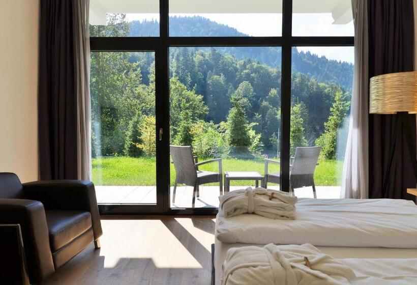 Standardzimmer mit Terrasse, Das Graseck   Mountain Hideaway & Health Care