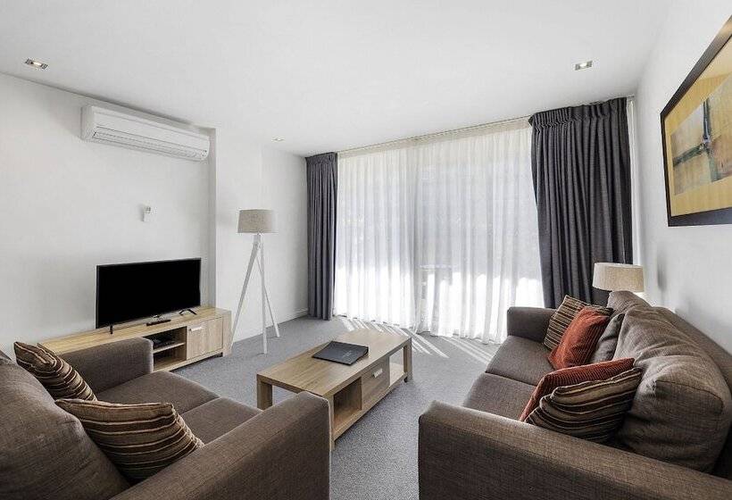 침실 2개 디럭스 아파트, Beachfront Resort Torquay