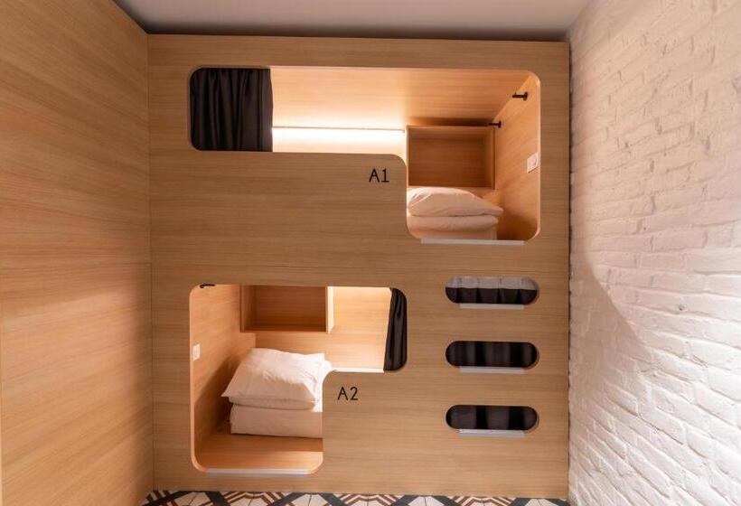 تختخواب در اتاق مشترک, Calm Appart  & Hostel