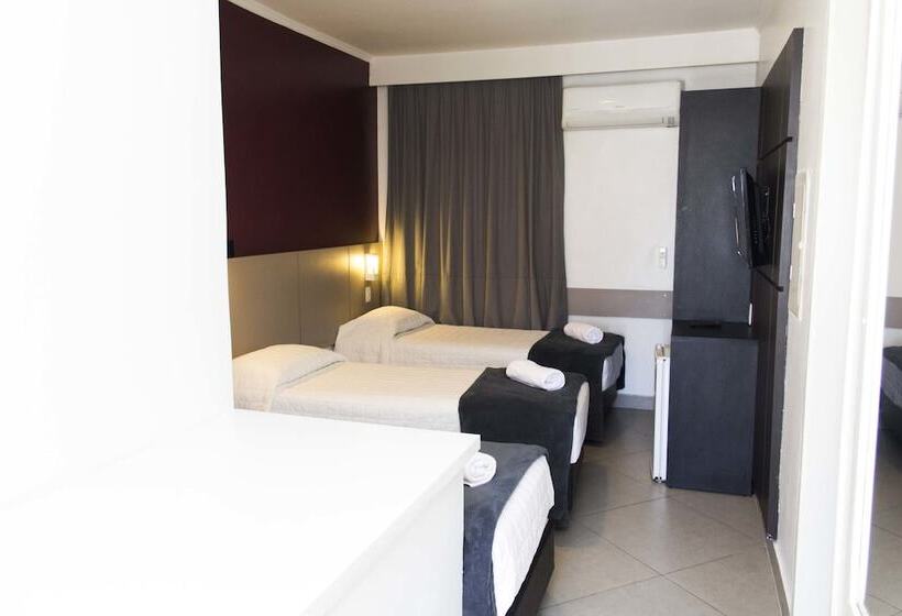 Трехместный Номер Deluxe, Minuano Hotel Express Próx Orla Lago Guaíba, Mercado Público, 300 M Rodoviária