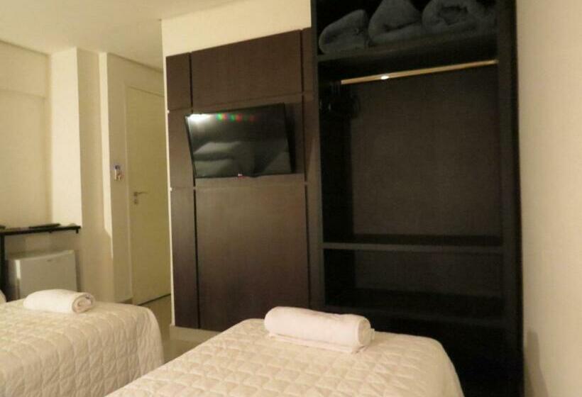 Трехместный Номер Deluxe, Minuano Hotel Express Próx Orla Lago Guaíba, Mercado Público, 300 M Rodoviária