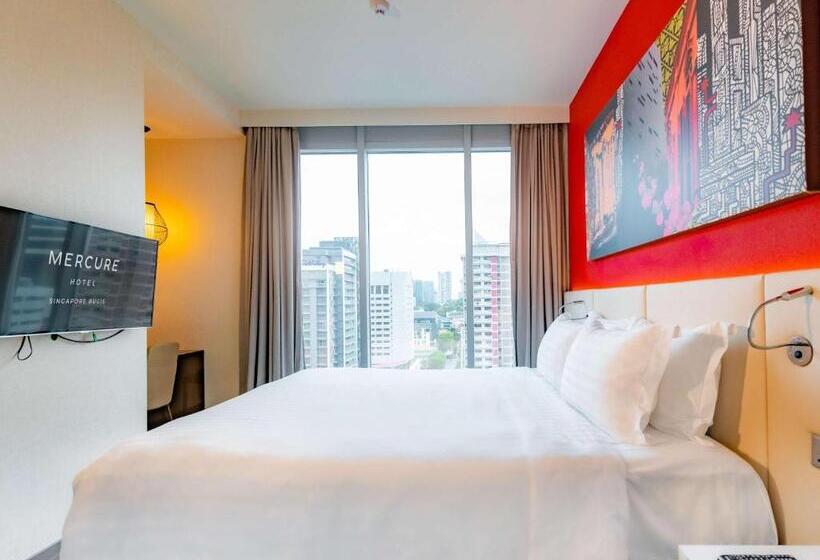 اتاق سوپریور با تخت بزرگ, Mercure Singapore Bugis