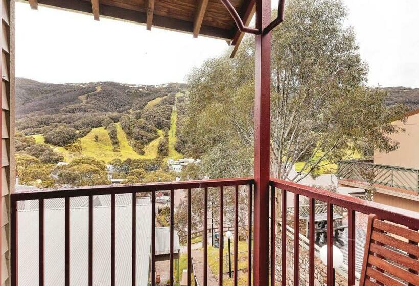 Апартаменты 1 Спальня, Banjo 5 Two Bedroom And Loft With Alpine Views And Fireplace