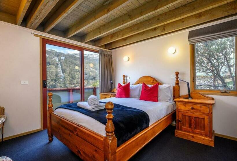 Апартаменты 1 Спальня, Banjo 5 Two Bedroom And Loft With Alpine Views And Fireplace