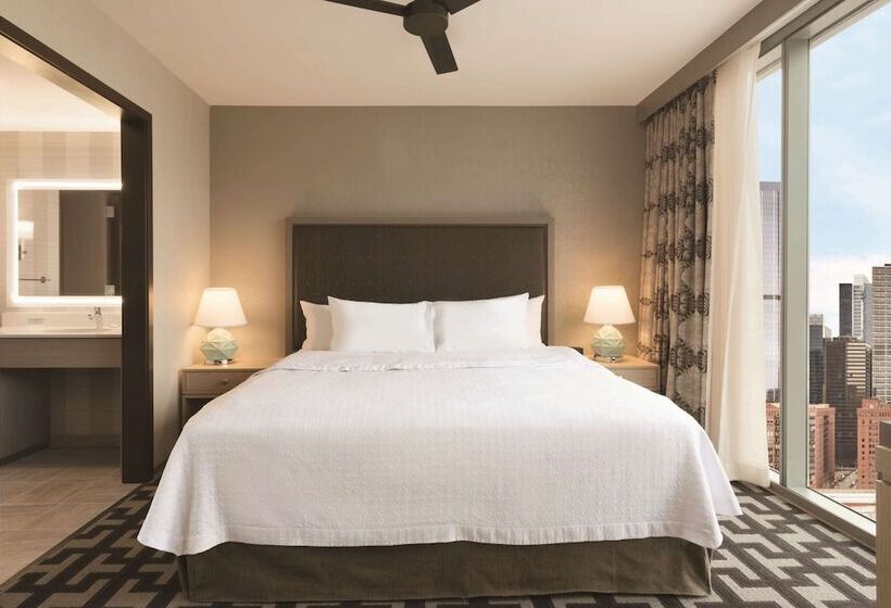 Escritório Estandar Cama Casal, Homewood Suites By Hilton Chicago West Loop Fulton Mkt Area