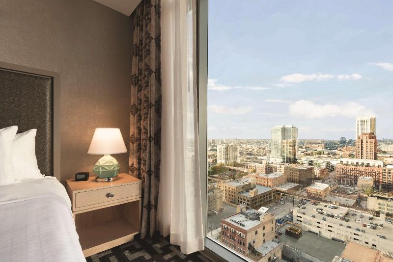 Estúdio standard Cama King, Homewood Suites By Hilton Chicago West Loop Fulton Mkt Area