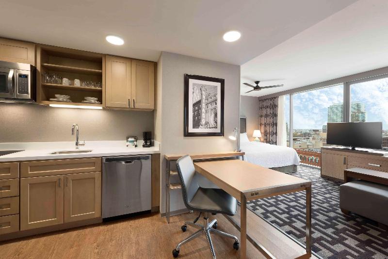 Estúdio standard Cama King, Homewood Suites By Hilton Chicago West Loop Fulton Mkt Area