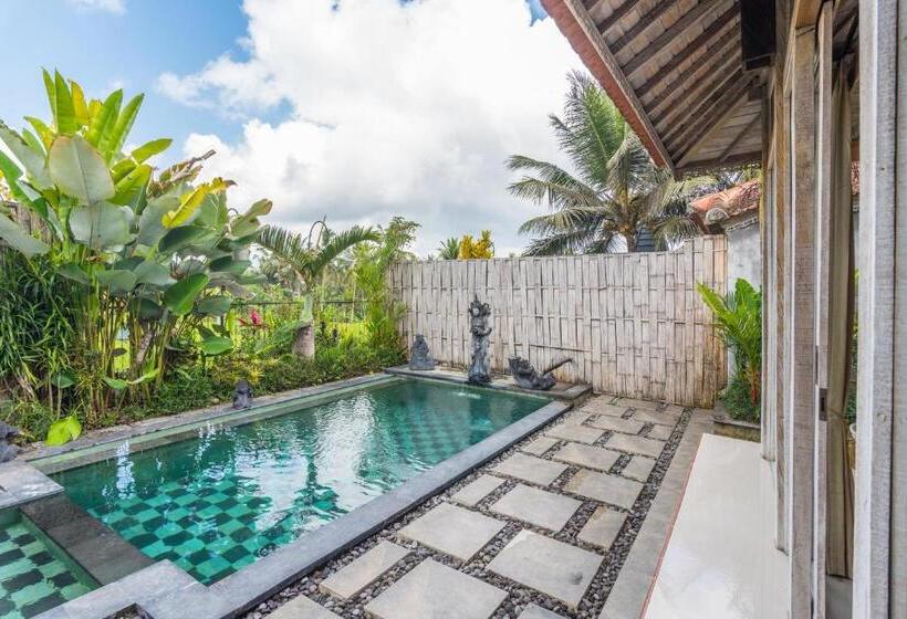 빌라 1 베드룸 - 수영장, The Bagus Lokha Ubud Villa
