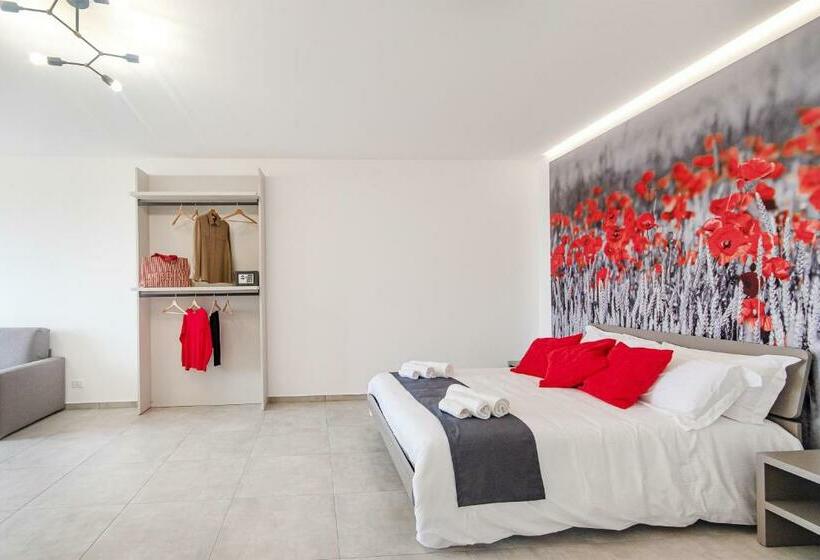 带大床的标准间, Coste Ponente Appartamenti Turistici