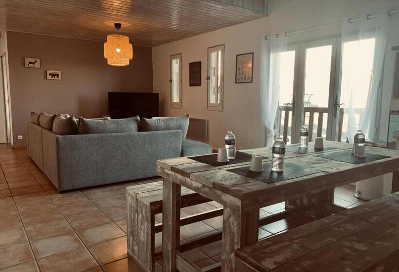 Апартаменты 1 Спальня с Видом, Chalet Hôtel Les Blancs
