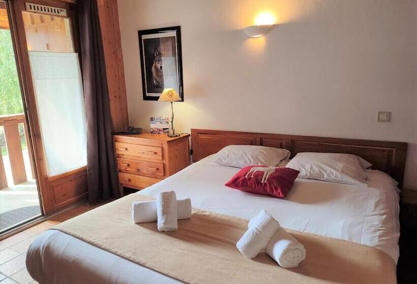 Четырехместный Номер Стандарт, Chalet Hôtel Les Blancs